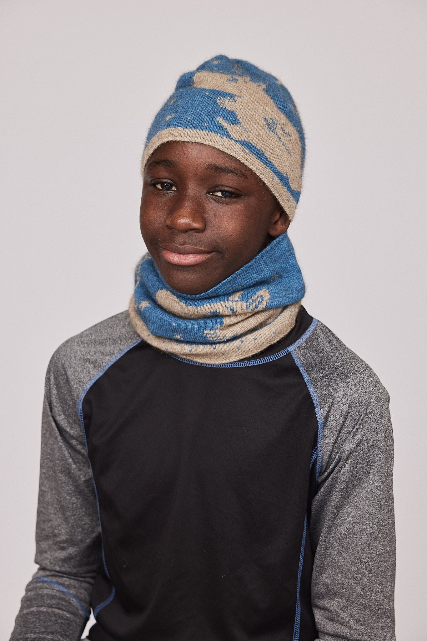 Moomintroll Neck Gaiter (Sky Blue)